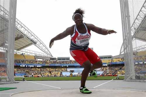 Cubana Yarelis Barrios se garante em Londres com marca conquistada em Havana / Foto: Mark Dadswell / Agência Getty Images